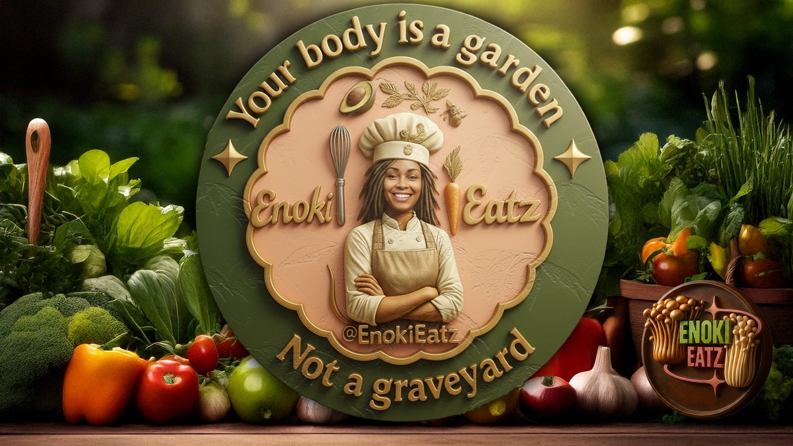 Enoki Eatz delicious plant-based food spread